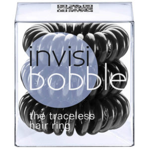 Invisibobble Black - Gumki do Włosów 3 szt.
