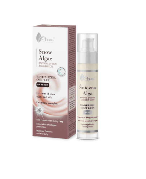 Ava Śnieżna Alga - Krem na Noc