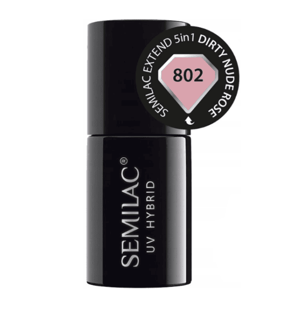 Semilac Extend 5in1 - 802 Dirty Nude Rose