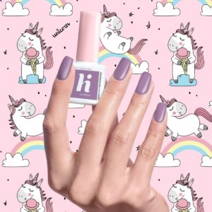Hi Hybrid Lakier Hybrydowy 309 - Dusty Violet - obrazek 3