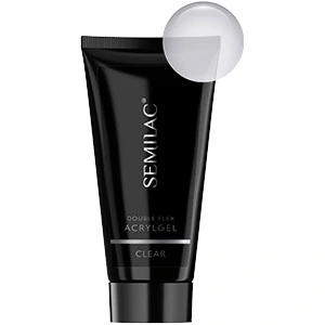 Semilac Akrylożel - Double Flex Acrylgel Clear 60g