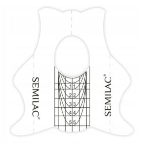 Semilac Formy do Przedłużania Slim - 100 szt.