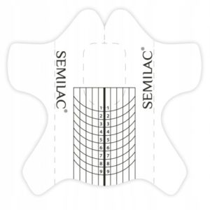 Semilac Formy do Przedłużania Wide - 500 szt.
