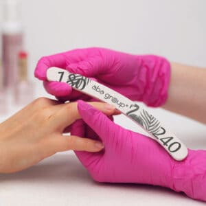 Aba Group Pilnik do Paznokci Banan 180/240 Standard Szary - obrazek 3