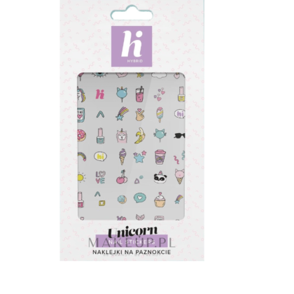 Hi Hybrid Naklejki na Paznokcie Unicorn