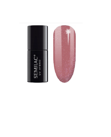 Semilac Lakier Hybrydowy 321 Shimmer Dust Caramel