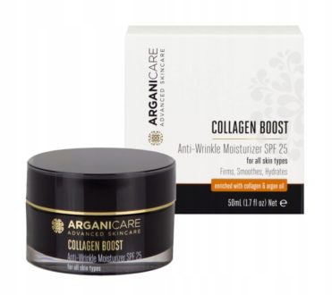 ArganiCare Collagen Boost Anti-Wrinkle Moisturizer SPF25 Krem przeciwzmarszczkowy
