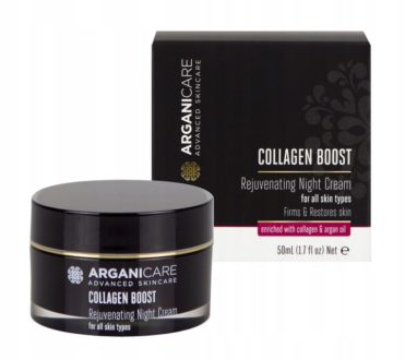 Arganicare Collagen Boost Rejuvenating Krem na noc