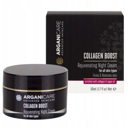 Arganicare Collagen Boost Rejuvenating Krem na noc