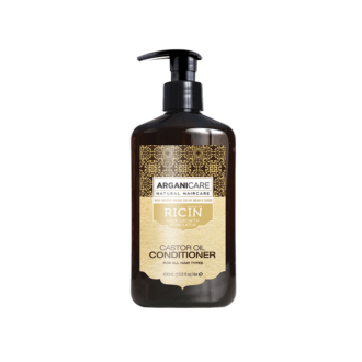 Arganicare Castor Oil Odżywka Stymulująca Porost Włosów 400ml