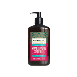 Arganicare Keratin Odżywka Bez Spłukiwania z Keratyną Do Suchych Włosów 400ml