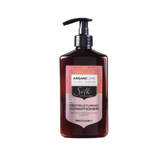 Arganicare Silk Odżywka Rozplątująca Włosy z Jedwabiem 400ml