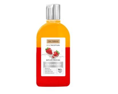 Stara Mydlarnia 2w1 Olejek I Żel Do Kąpieli I Pod Prysznic - Strawberry