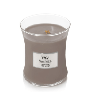 WoodWick Sacred Smoke - Świeca Średnia