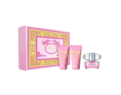 Versace Bright Crystal EDT 50ml + Balsam Do Ciała + Żel Pod Prysznic
