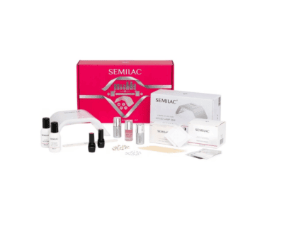 Semilac Charming UV Hybrid Manicure Set - Zestaw Do Hybryd