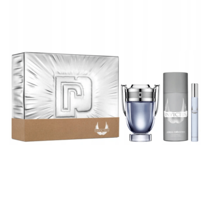 Paco Rabanne Invictus Zestaw EDT 100ml + Mini 10ml + Deo