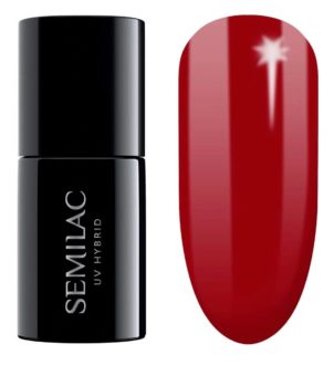 Semilac Lakier Hybrydowy 345 - Gorgeos Red