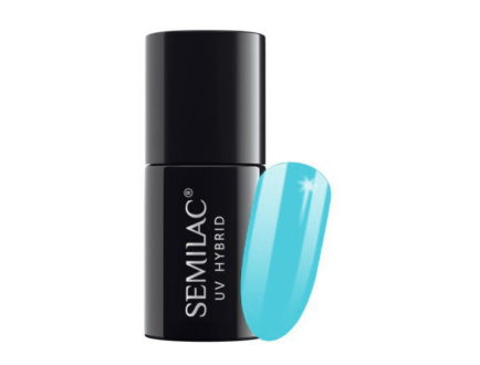 Semilac Lakier Hybrydowy 521 - Turquoise Blue 7ml