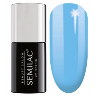 Semilac Beauty Salon Lakier Hybrydowy 904 Ice Blue 7ml