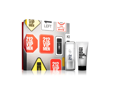 Carolina Herrera 212 VIP Men Zestaw EDT 100ml + Żel Pod Prysznic