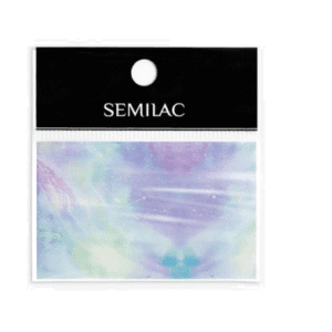 Semilac Folia Transferowa 09 Pink & Blue Marble