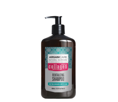 Arganicare Collagen Szampon Rewitalizujący Do Cienkich Włosów 400ml