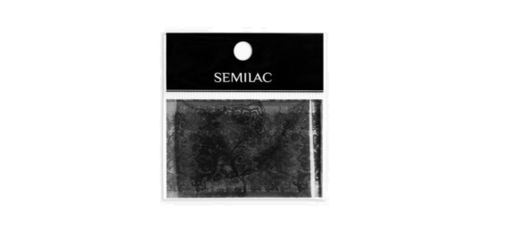 Semilac Folia Transferowa 06 Black Lace