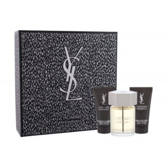 Yves Saint Laurent L'Homme EDT 100ml + Żel + Balsam Po Goleniu