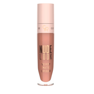 Golden Rose Nude Look Matowa Pomadka W Płynie 02 Peachy Nude