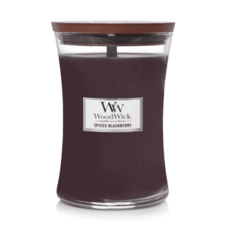 WoodWick Spiced Blackberry Świeca Mała 85g