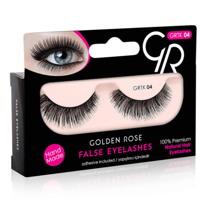 Golden Rose Sztuczne Rzęsy Z Klejem 04