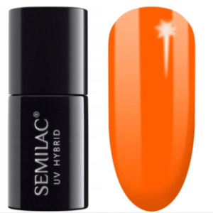 Semilac Lakier Hybrydowy 569 Neon Orange