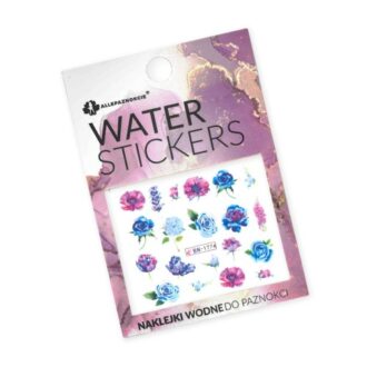 Allepaznokcie Naklejki Wodne Do Paznokci Arkusz Nr.1774