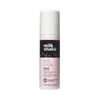 Milk Shake SOS ROOTS Black Koloryzujący Spray Maskujący Na Odrosty 75 ml