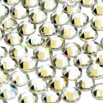 Allepaznokcie Cyrkonie Do Paznokci A'la Swarovski Crystal AB SS3 50szt.