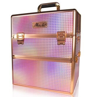 MollyLac Kuferek Kosmetyczny XXL Rose Golden