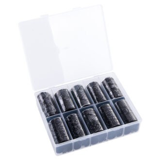 Allepaznokcie Folie Transferowe Zestaw 10szt. po 100cm XKZ-08-01 - obrazek 2