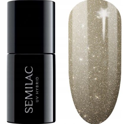 Semilac Lakier Hybrydowy Cat Eye 335 - Golden Girl 7ml