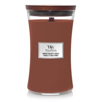WoodWick Smoked Walnut & Maple Świeca Duża