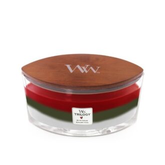 WoodWick Trilogy Winter Garland Świeca Elipsa