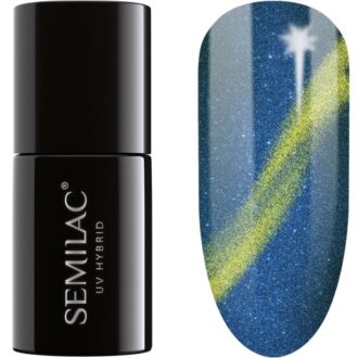 Semilac Lakier Hybrydowy Cat Eye 311 Turquoise 7ml