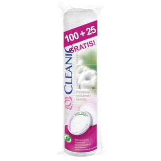 Cleanic Płatki Kosmetyczne 100+25szt.