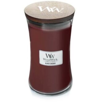 WoodWick Black Cherry Świeca Duża