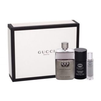 Gucci Guilty Pour Homme Zestaw 90ml EDT+ 15ml EDT+ Deo 75ml