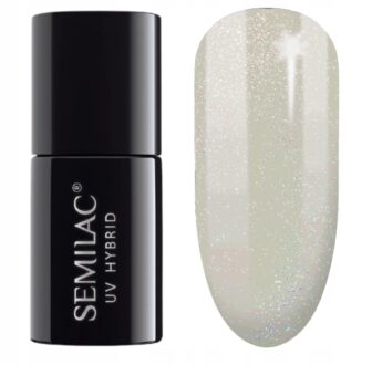 Semilac Lakier Hybrydowy 328 Chilled Beige Shimmer 7ml