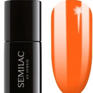 Semilac Lakier Hybrydowy 424 Orange Euphoria