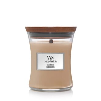 WoodWick Cashmere Świeca Średnia