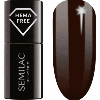 Semilac Lakier Hybrydowy 419 Wooden Brown