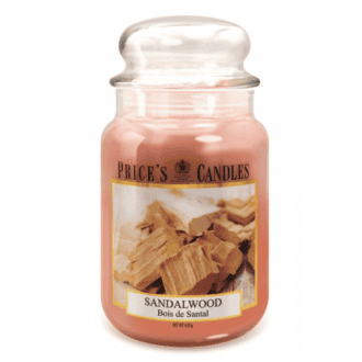 Price’s Candles Sandalwood Świeca Duża